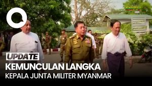 Video: Jarang Muncul, Kepala Junta Militer Myanmar Tiba-tiba Cek Lokasi Gempa