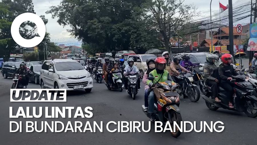 Video: 11 Ribu Kendaraan Pemudik Lokal Lintasi Bundaran Cibiru