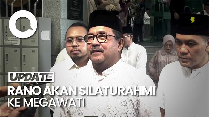 Video: Rano Karno Bakal Silaturahmi ke Kediaman Megawati Selepas Salat Id