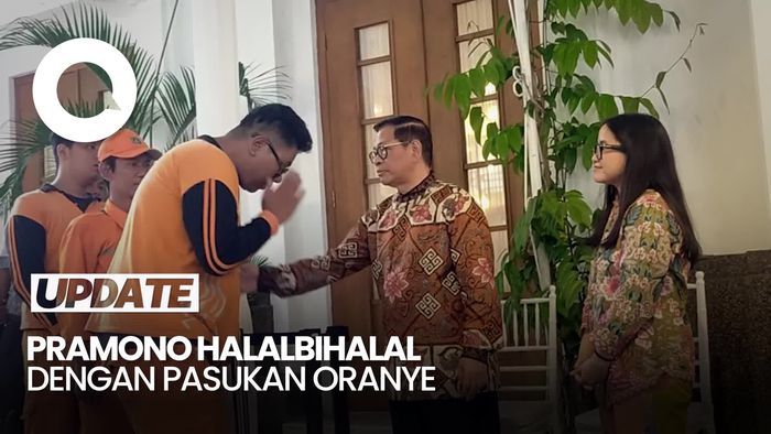 Video: Isi Obrolan Pramono dengan Pasukan Oranye Saat Halalbihalal