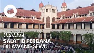 Video: Kali Pertama Warga Semarang Salat Id di Lawang Sewu 