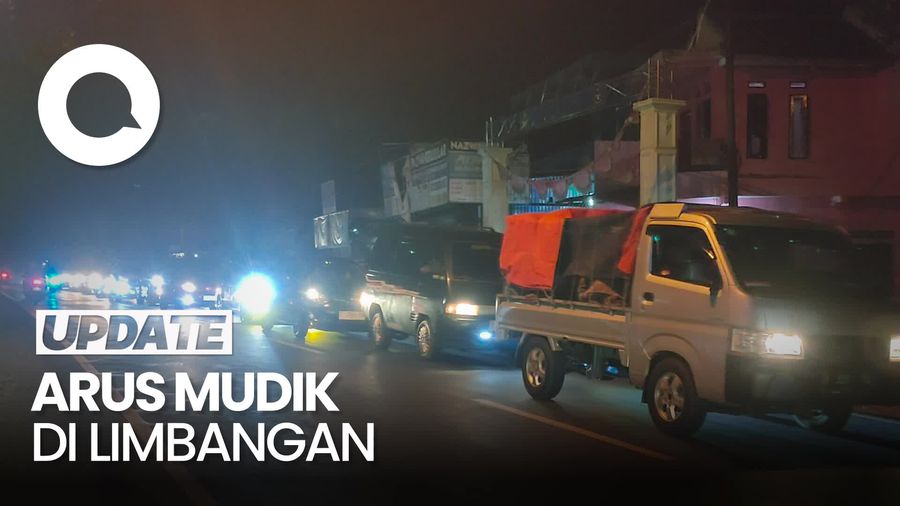 Video: Arus Mudik di Limbangan Padat, Polisi Berlakukan 15 Kali One Way