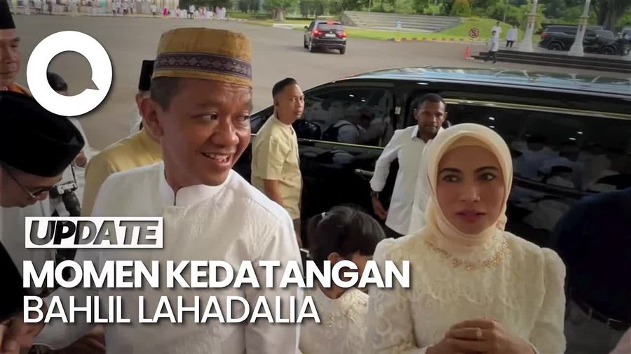 Video: Bahlil Lahadalia Salat Id di Masjid Ainul Hikmah Golkar
