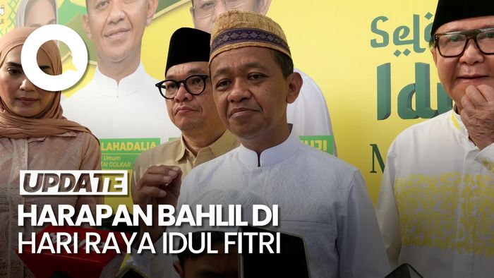 Video Bahlil di Momen Idul Fitri: Semoga Kita Semua Saling Memaafkan Ya!