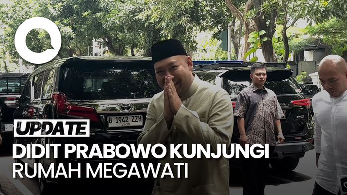 Video: Didit Prabowo hingga Basuki Halalbihalal ke Rumah Megawati