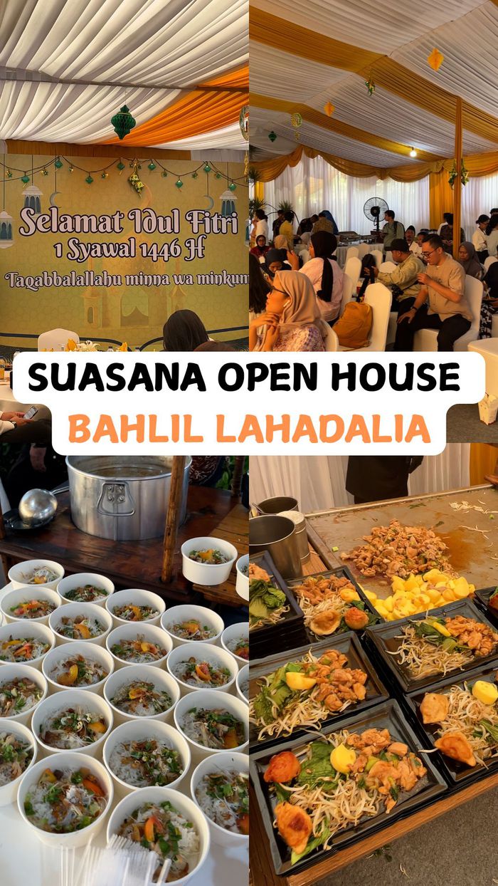 Video: Intip Suasana Open House Menteri ESDM Bahlil Lahadalia