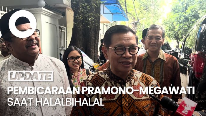Video: Pramono Ungkap Isi Pembicaraan dengan Megawati Saat Halalbihalal