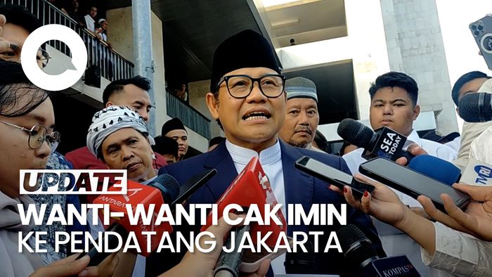 Video Cak Imin Wanti-wanti Pendatang Jakarta: Jangan Jadi Beban! 