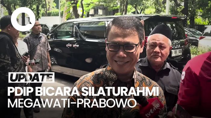 Video: PDIP Sebut Silaturahmi Megawati-Prabowo Tinggal Tunggu Waktu