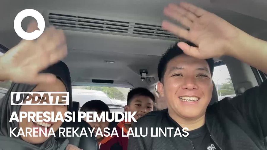 Video Apresiasi Pengendara soal Kebijakan Rekayasa Lalu Lintas hingga Posko Mudik 2025