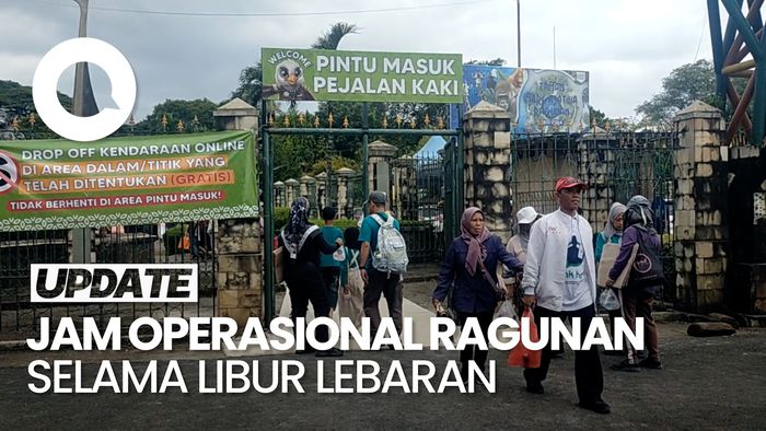 Video: Libur Lebaran, Ragunan Buka Lebih Cepat dan Berpeluang Tutup Lebih Lama 