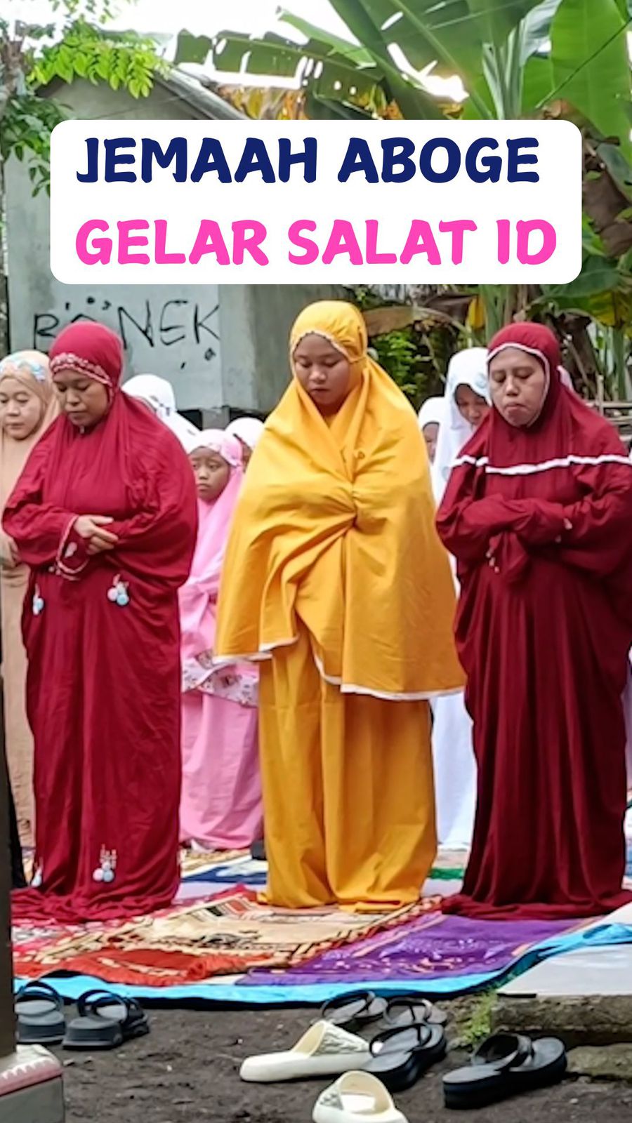 Video: Momen Jemaah Aboge Gelar Salat Idulfitri Hari Ini