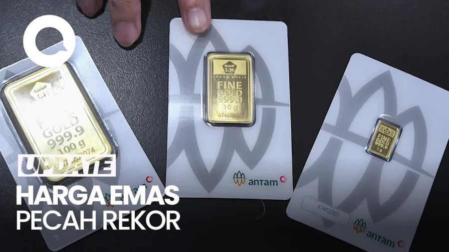 Video: Gokil! Harga Emas Tembus Rp 1.826.000, Termahal Sepanjang Sejarah