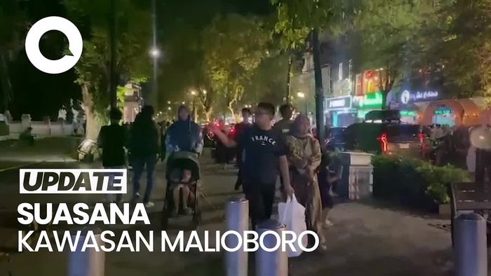 Video: Suasana Kawasan Malioboro Ramai Pengunjung di Hari Kedua Lebaran