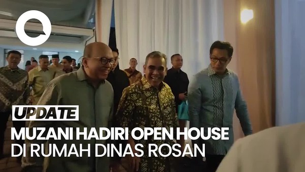 Video Rosan soal Obrolan dengan Muzani di Open House: Nggak Ada yang Berat