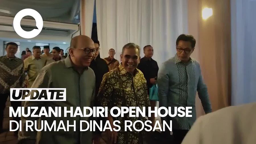 Video Rosan soal Obrolan dengan Muzani di Open House: Nggak Ada yang Berat
