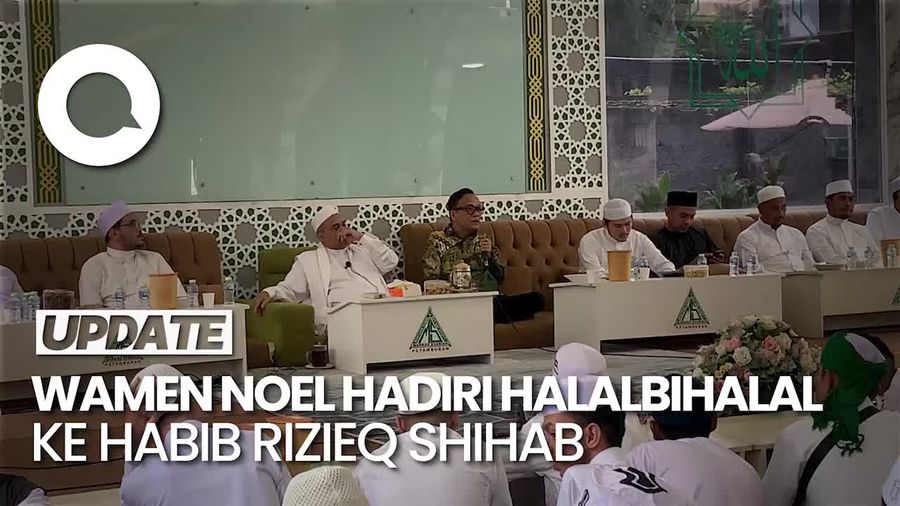 Video: Wamenaker Noel Hadiri Halalbihalal di Kediaman Habib Rizieq Shihab