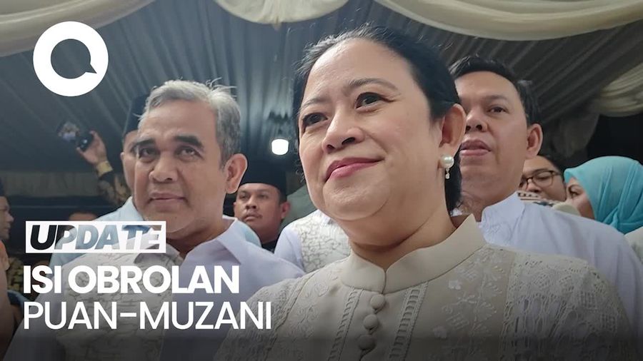 Video Puan Ungkap Obrolan Open House Muzani: Semua Akan Terus Bersama