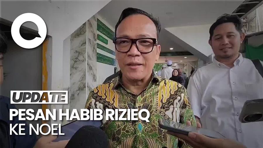 Video: Wamenaker Noel Ungkap Pesan Habib Rizieq Saat Halalbihalal