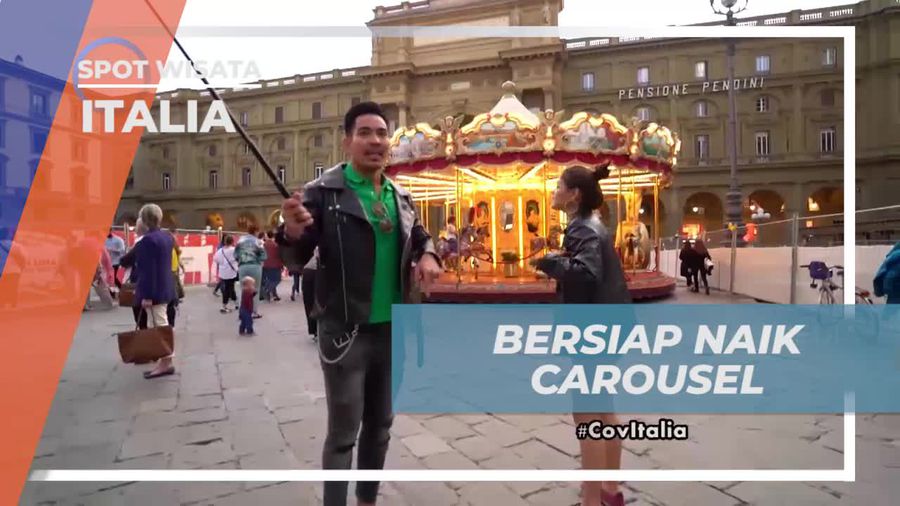 Bermain di Carousel yang Menyenangkan di Italia