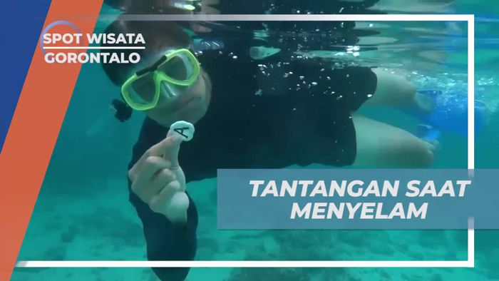 Menjelajahi Dasar Laut Pulo Cinta, Gorontalo