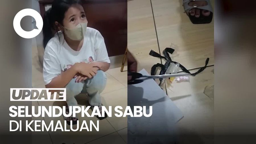 Video: Aksi Nekat IRT di Sukabumi Selundupkan Sabu di Kemaluan 