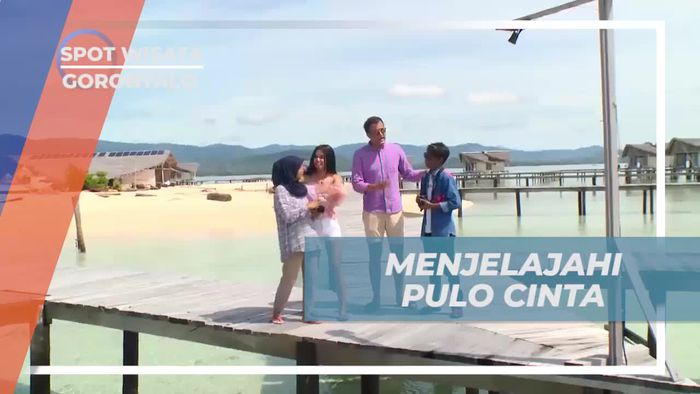 Mengabadikan Momen Ceria di Pulo Cinta, Gorontalo