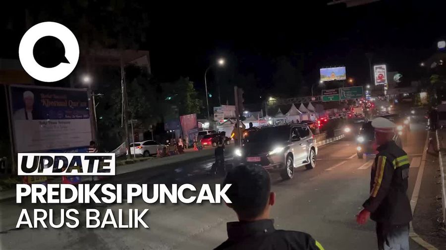 Video: 88 Ribu Kendaraan Masuki Kawasan Puncak di H+2 Lebaran