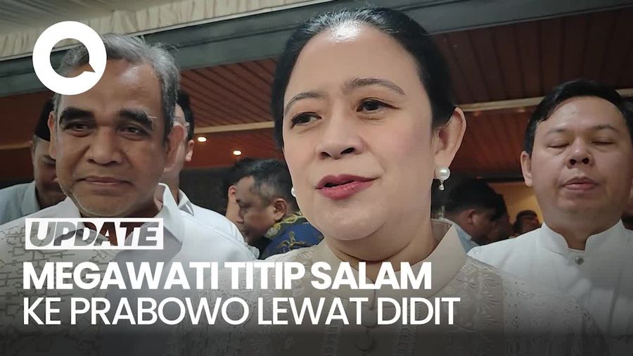 Video Puan Sebut Megawati Titip Salam ke Prabowo Lewat Didit