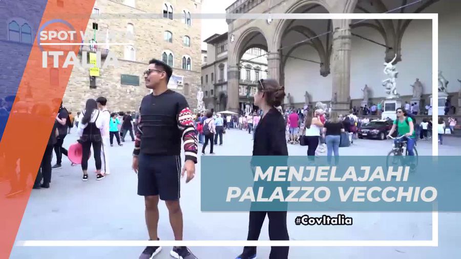 Menelusuri Keberagaman Biru di Pallazo Vecchio, Italia