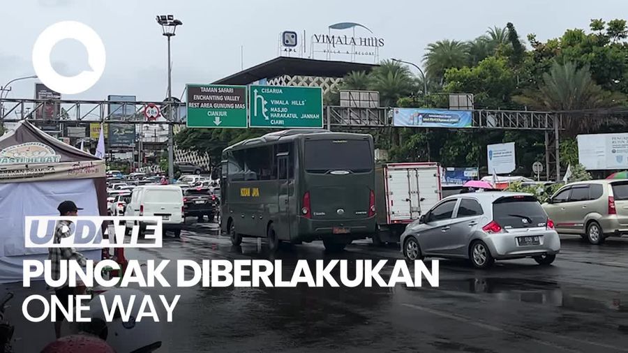 Video: Lebih dari 25 Ribu Kendaraan Menuju Puncak Pagi Ini