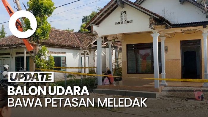  Video: Balon Udara Bawa Petasan Meledak di Tulungagung, Rumah-Mobil Rusak