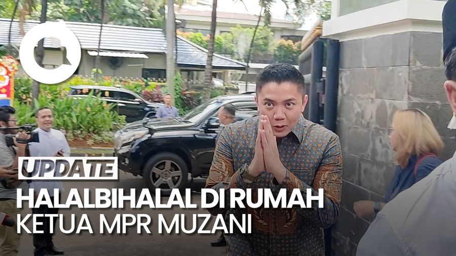 Video: Bamsoet-Seskab Teddy Halalbihalal di Rumah Ketua MPR Muzani