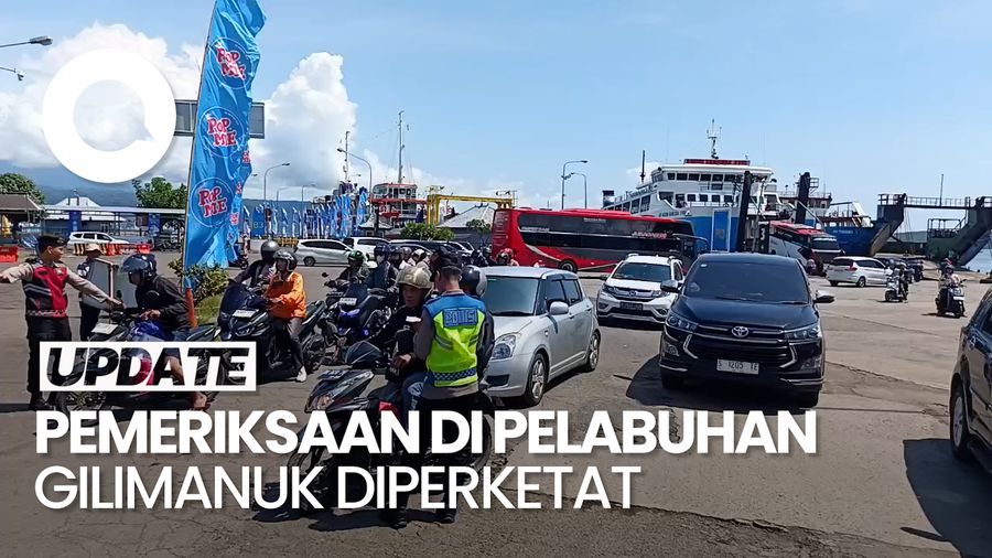 Video: Pemeriksaan di Pelabuhan Gilimanuk Diperketat, Anjing K9 Dikerahkan