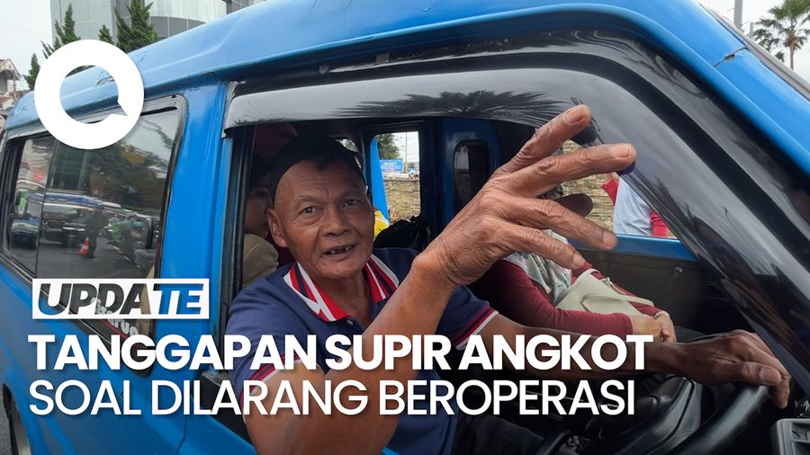 Video: Sejumlah Angkot Masih Beroperasi di Jalur Puncak Usai Dilarang Gubernur