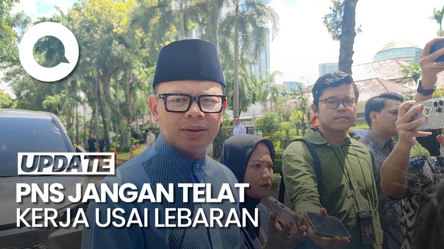 Video Wamendagri Ingatkan PNS Jangan Telat di Hari Pertama Kerja Usai Lebaran