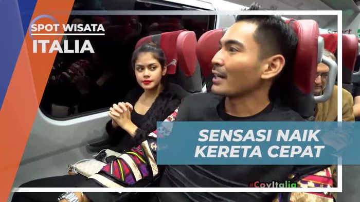 Rasakan Sensasi Menaiki Kereta Cepat di Italia