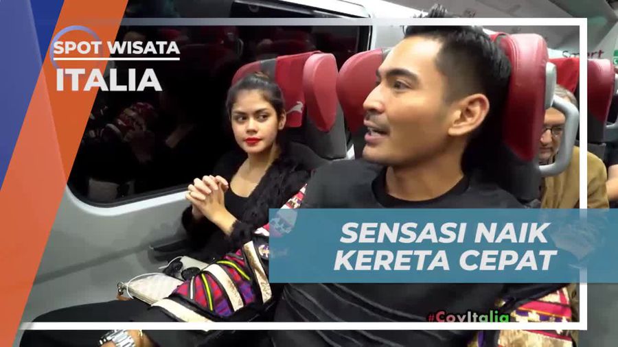 Rasakan Sensasi Menaiki Kereta Cepat di Italia