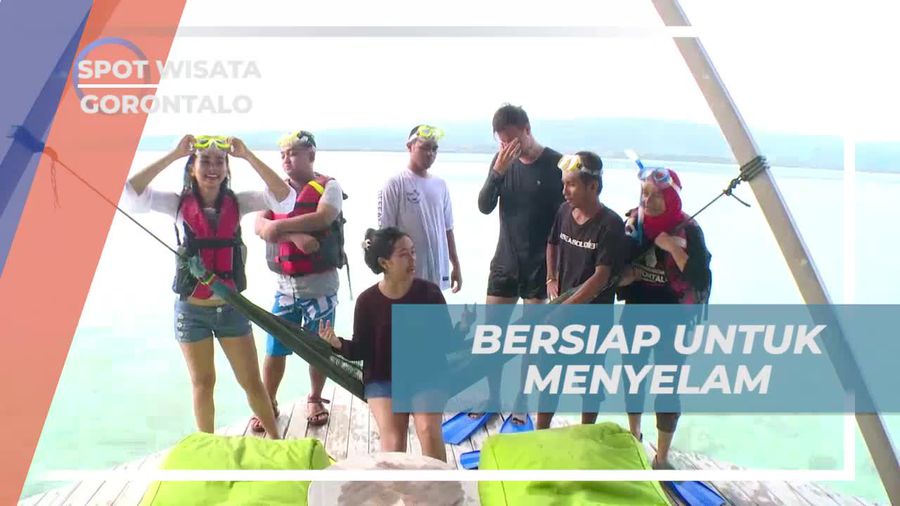 Bersiap Menyelam Menghadapi Tantangan di Pulo Cinta, Gorontalo