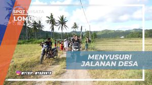 Menyusuri Keindahan Jalanan Desa, Lombok