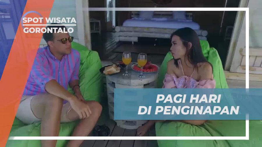 Sarapan Romantis Pagi Hari di Pulo Cinta, Gorontalo