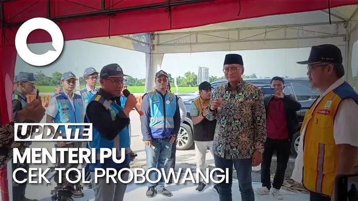 Video: Menteri PU Cek Tol Probowangi Jelang Arus Balik