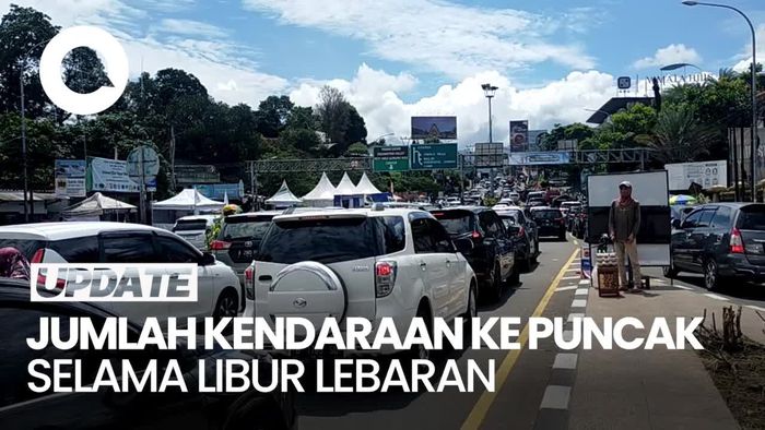 Video: 350 Ribu Kendaraan Naik ke Puncak Bogor Selama Libur Lebaran 2025