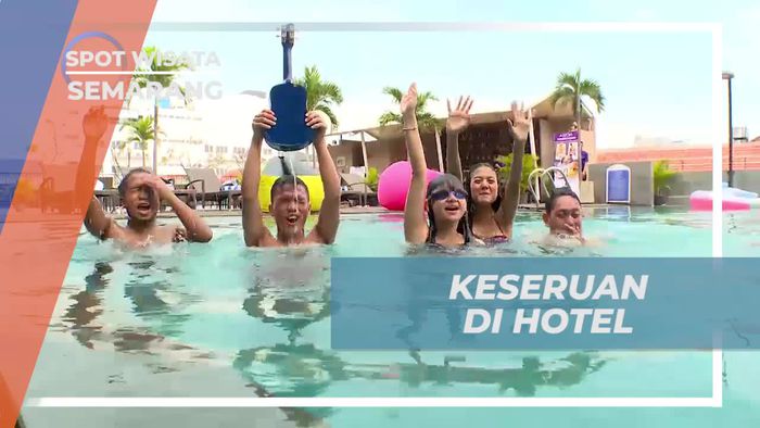 Berenang dengan Seru di Hotel Quest Semarang