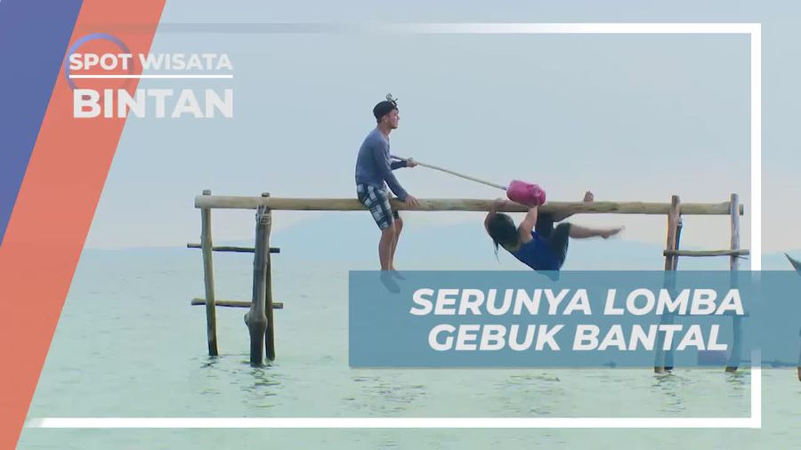 Rasakan Keceriaan di Pertandingan Gebuk Bantal di Bintan