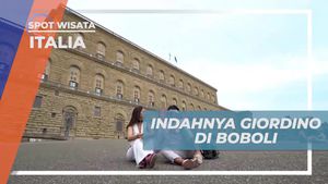 Bersantai di Taman Giordino Di Boboli yang Menawan, Italia