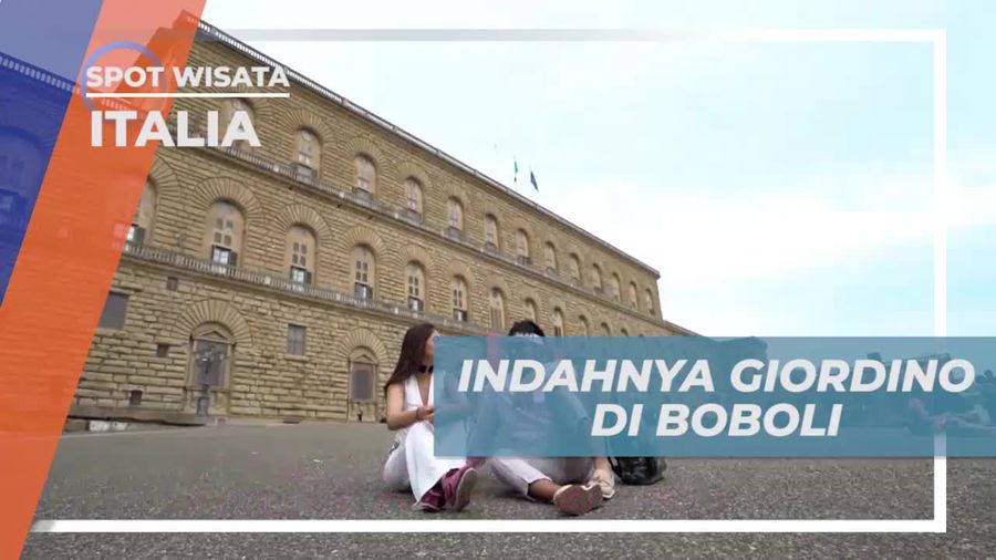 Bersantai di Taman Giordino Di Boboli yang Menawan, Italia