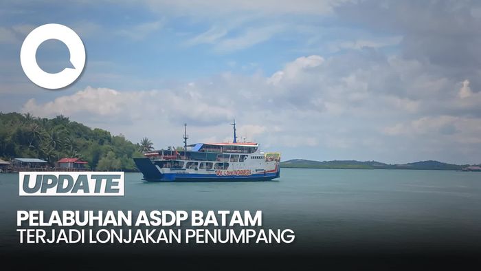 Video: Pelabuhan ASDP Batam Terjadi Lonjakan Penumpang selama Periode Lebaran