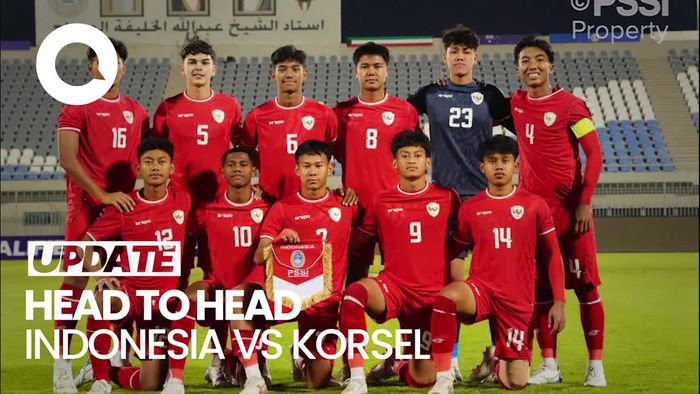 Video: Head to Head Indonesia Vs Korsel di Piala Asia U-17