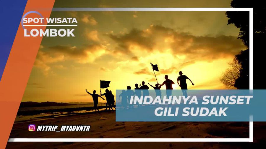 Nikmati Indahnya Sunset yang Damai di Gili Sudak, Lombok
